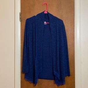 Justice, size girls 14 , blue sweater
